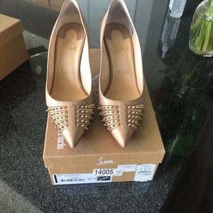 Nude Christian Louiboutin size 37.5